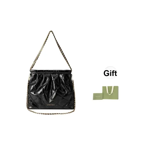 VANESSA HOGAN Vh Classic Series Сумка через плечо из коровьей кожи Женская Черная