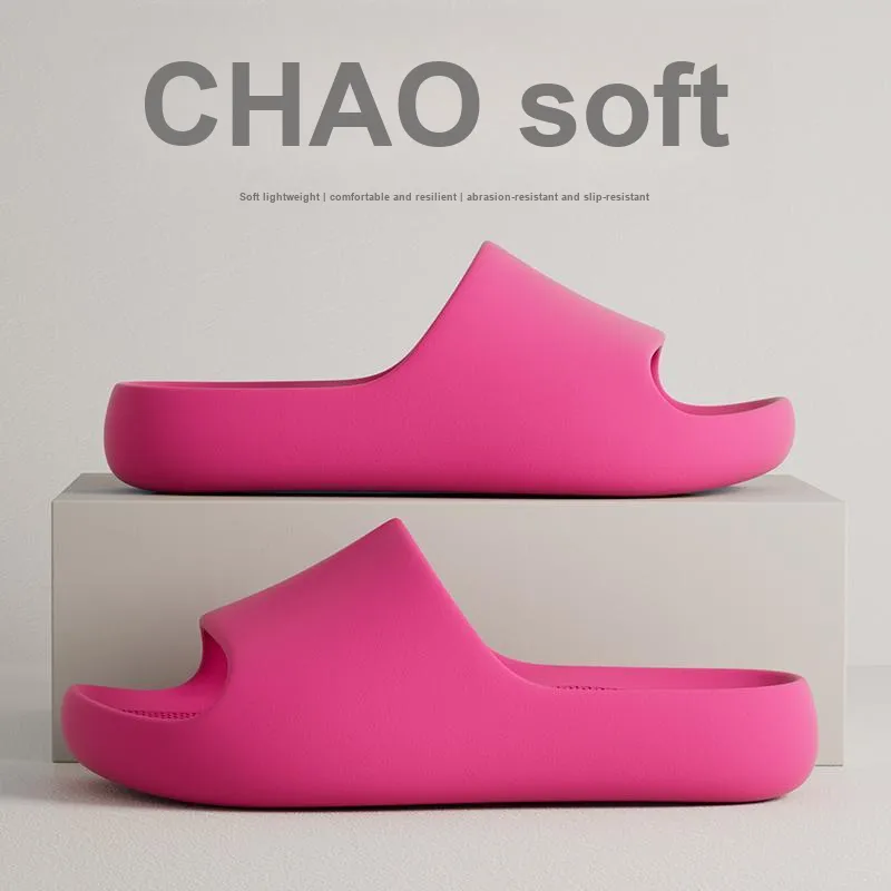 Warm Edge Home Slippers Summer Indoor Lightweight Comfortable Unisex Couple Slippers Dormitory-22