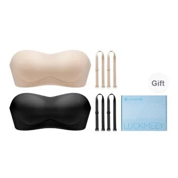 LUCKMEEY Women's Strapless Bras