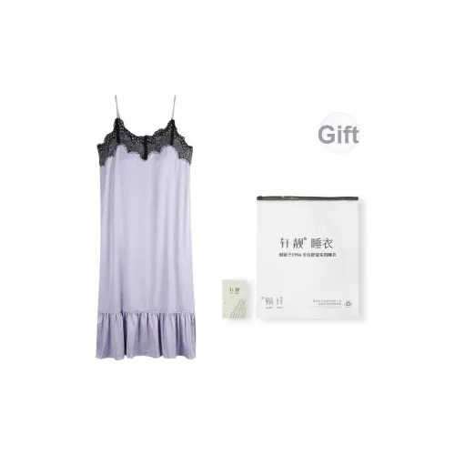 XUANJING 64395 Фиолетовый Монэ [Фиксированная подушка] Женские ночные сорочки