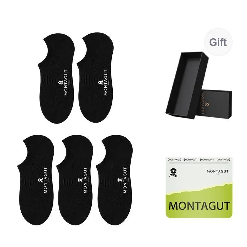 Montagut No Show Socks Men's Gift Box Combination-0