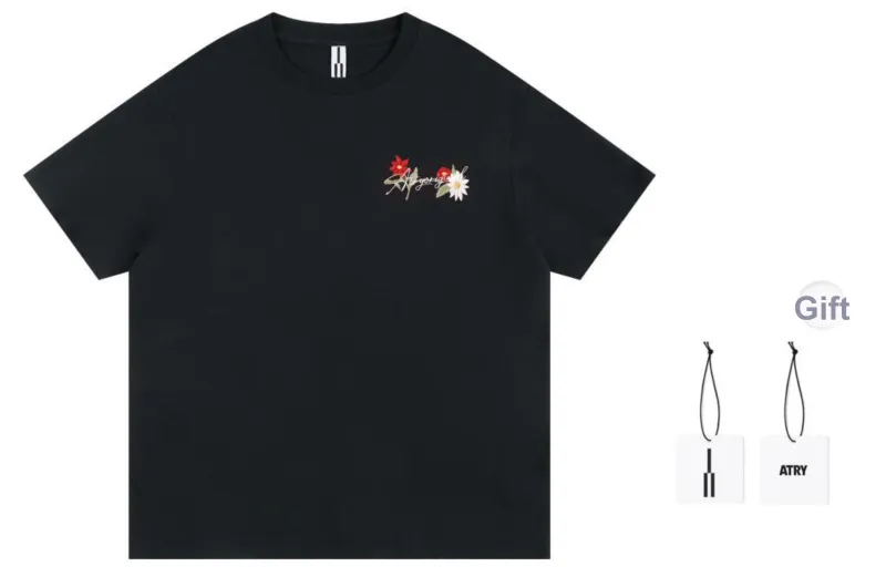 Atry Flower Body LOGO Series T Shirt Unisex-4