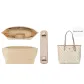 City33 Beige Brown Shoulder Strap Pad 20.5cm+Ecru Liner
