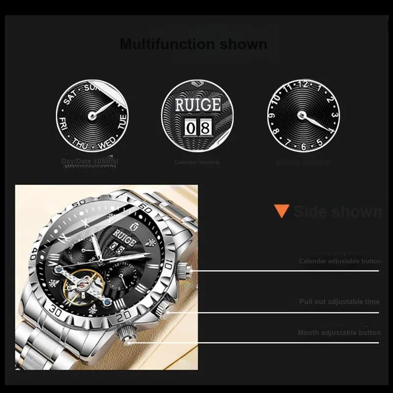 RUIGE Men Watch-4