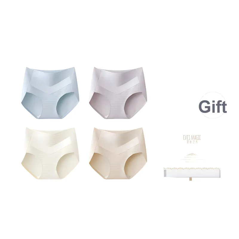 XIA.WA.ZHI.XIU Underpants Women's Shopping Bag 4 Pack-16