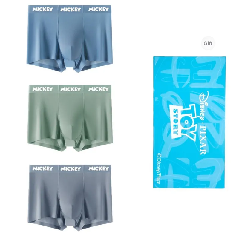 Disney Mickey Series Underpants Men's Shopping Bag Combo Set-15