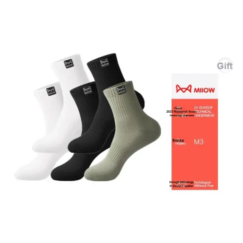 MIIOW Trend Party series Носки Crew Мужские Коробка 5 пар
