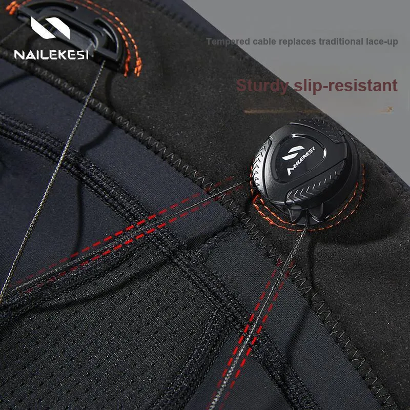 NAILEKESI Fitness Unisex Polyester, Polyamide, Nylon, Elastane Knee Pads-2