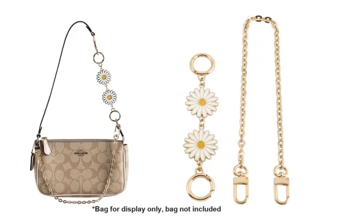 Luxury Care Artisan Workshop Alloy/copper Replacement Shoulder Strap Chain Decoration Chain Bag Strap Women's Gold Tone