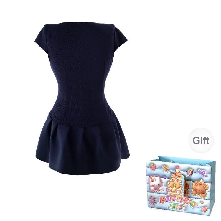 BRASS SCOUT Short Sleeved Dress Women's Image Color-1
