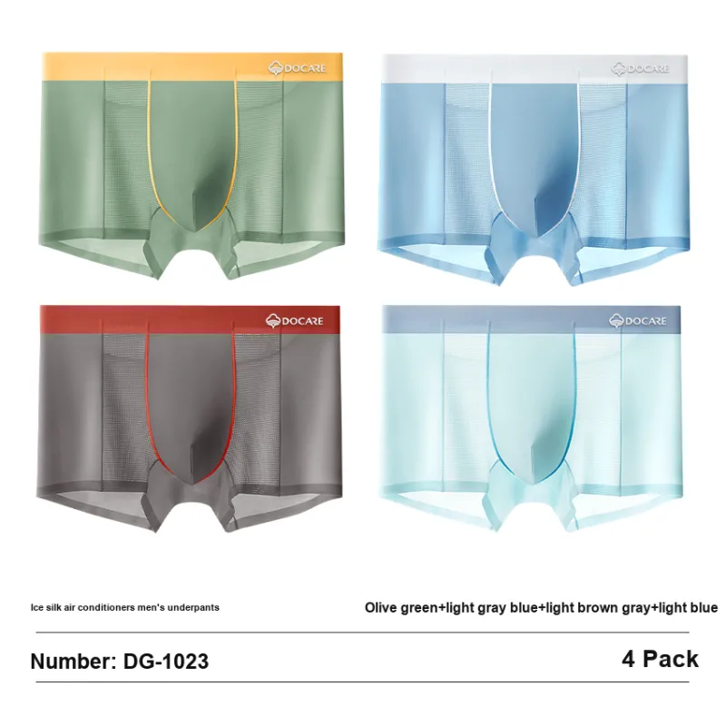 Colorful Underpants Men's Combo Set-17