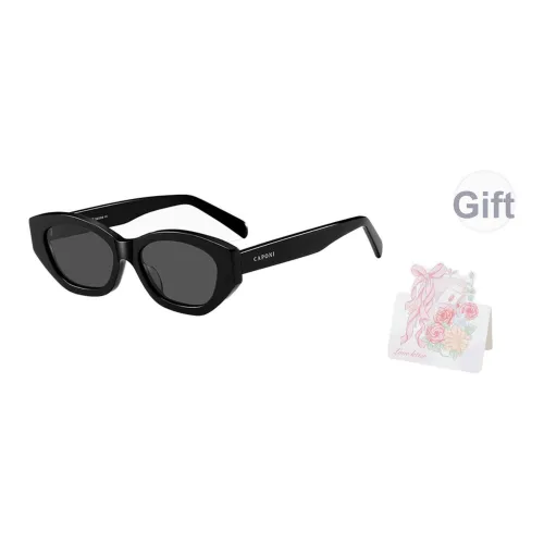 CAPONI Пластиковая оправа солнцезащитные очки "Кошачий глаз" унисекс