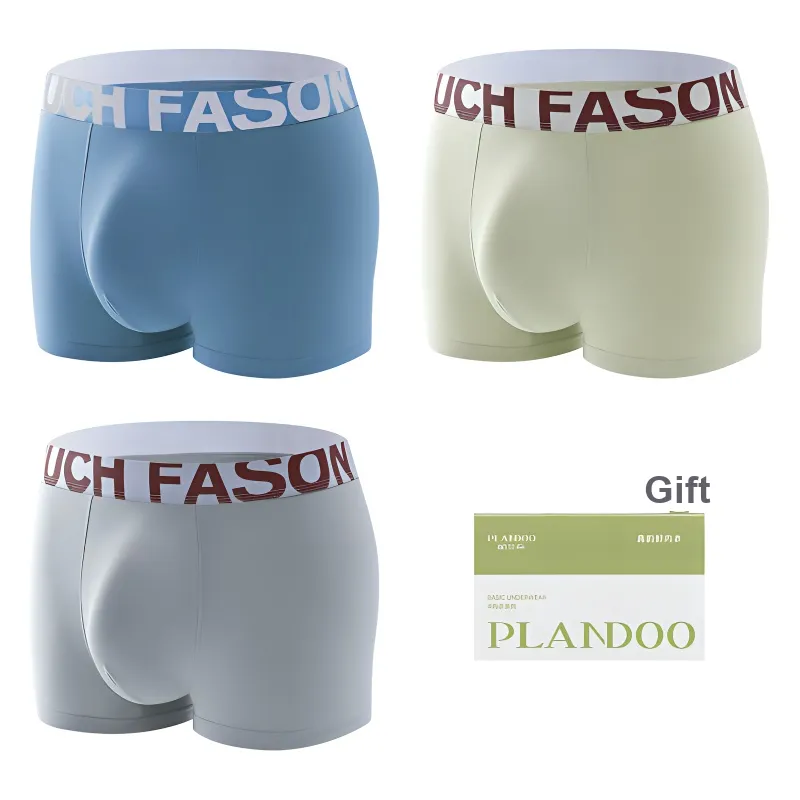 PLANDOO Underpants Men's Shopping Bag 3 Pack-6