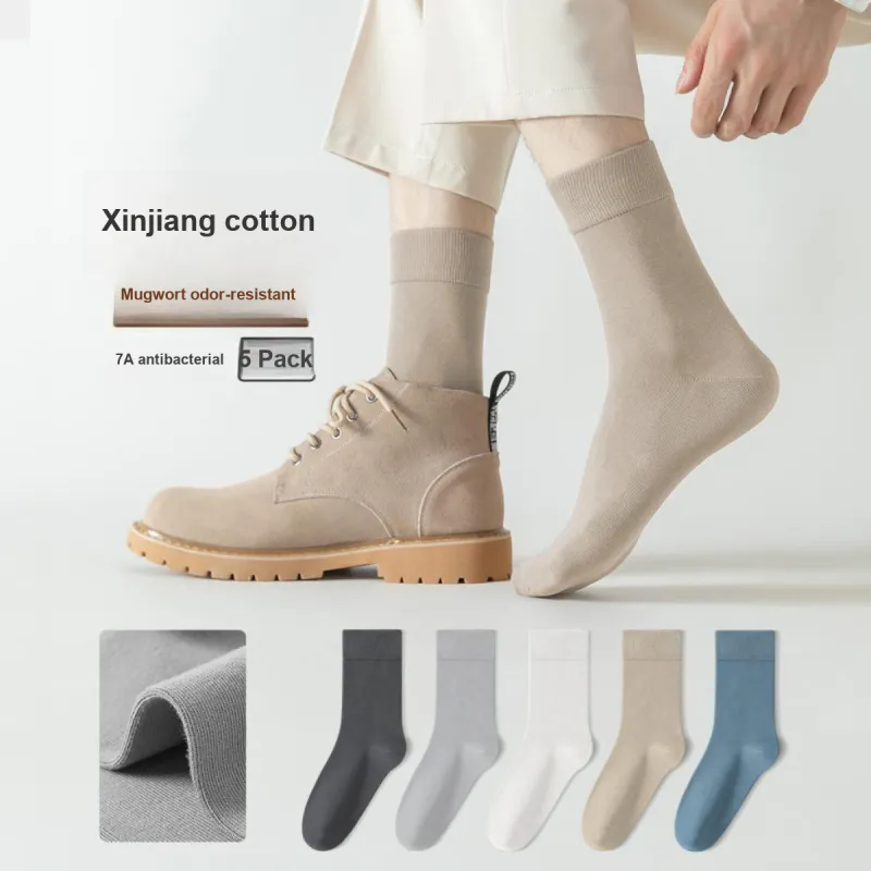 FIRS Mid Calf Socks Men's 5 Pack-9