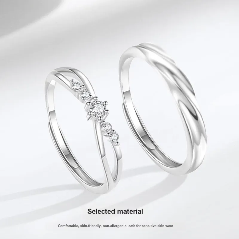 Master Kim Sterling Silver Rings Unisex-2