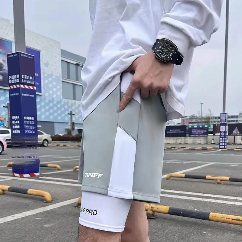 TIP OFF Basketball Shorts Unisex-3