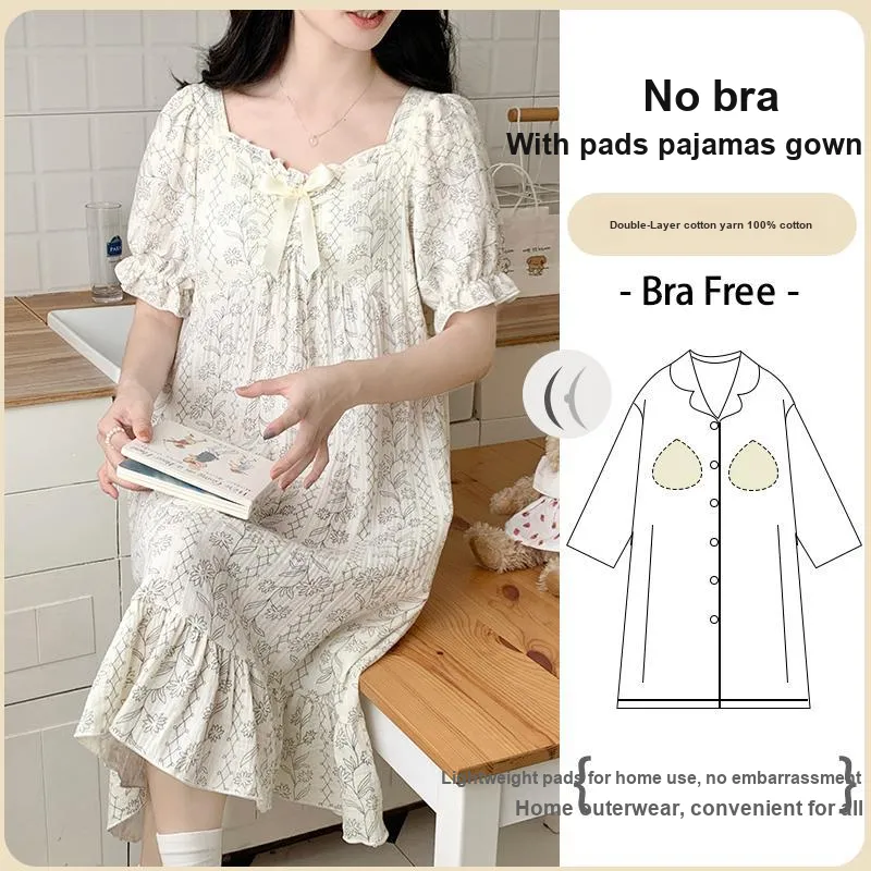 YUZHAOLIN Women's Nightgowns-1