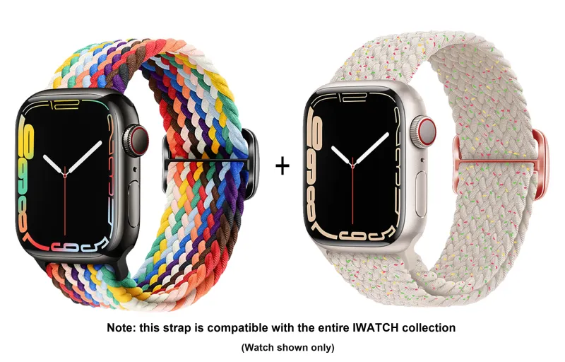 ZHISHENG Apple Compatibility Watch Band 38 49MM Watch Dial All Nylon Material-10