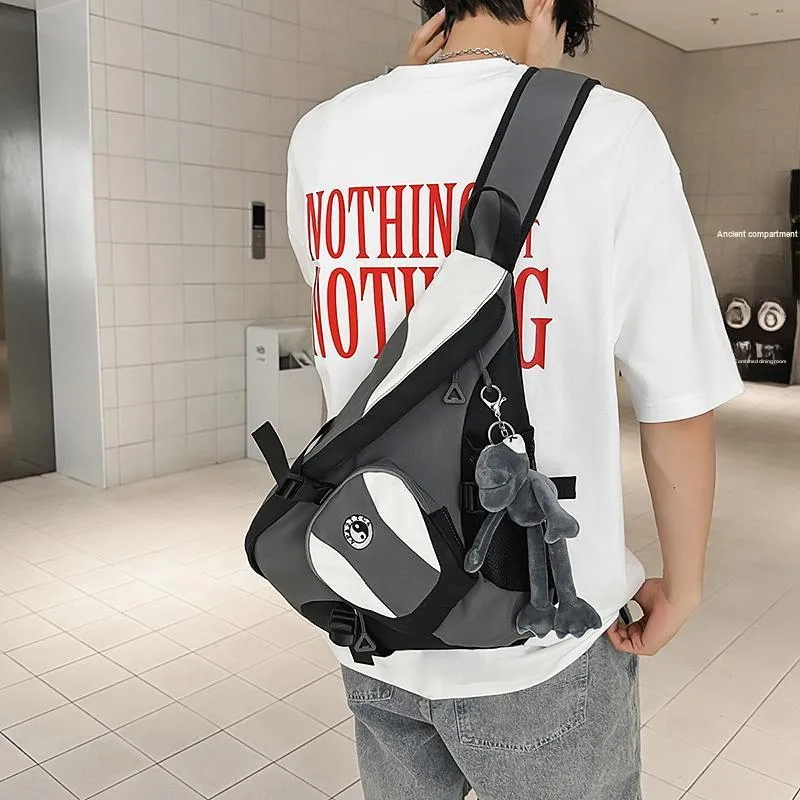 GOBLIN SHARKS 1759 Nylon Sling Bag Regular Unisex Multicolor-7