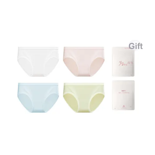 Red Bean Нижнее белье Женское Сумка для покупок 4 шт