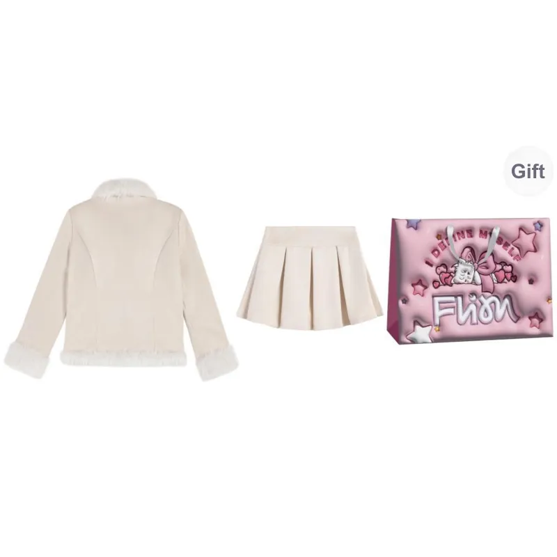 FLIM Two Piece Skirt Sets Women's-3