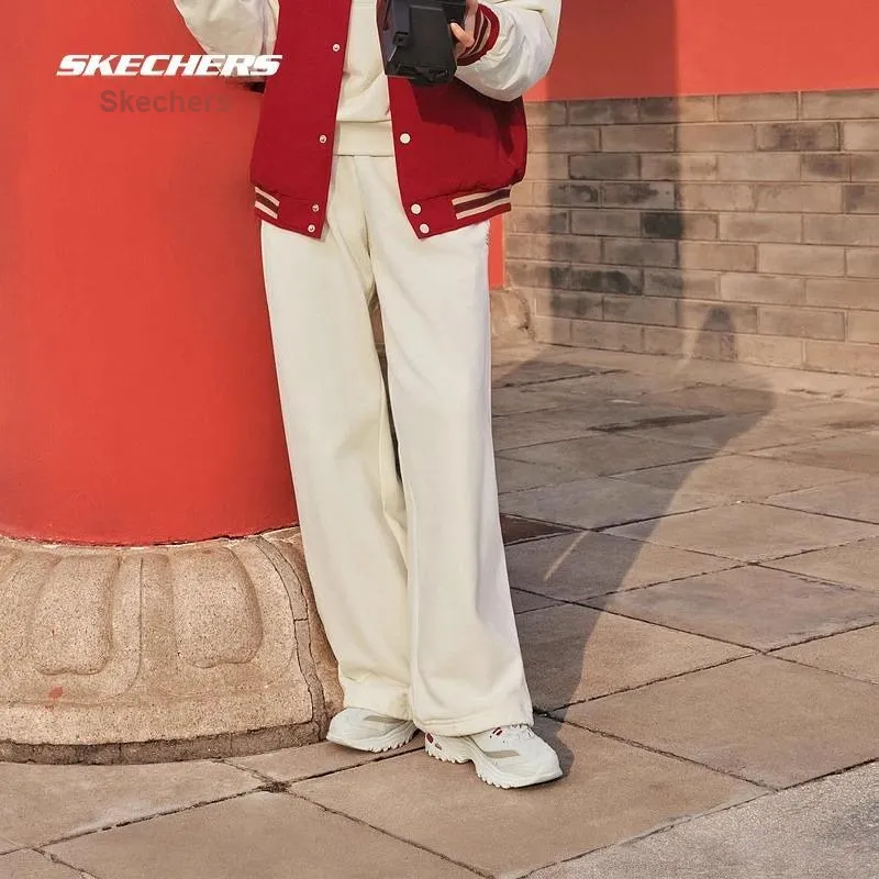 Skechers Casual Pants Women's Pure White-4