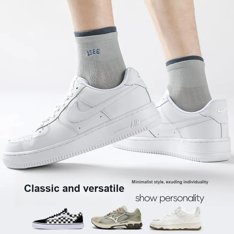MIIOW Mid Calf Socks Men's 5 Pack-1
