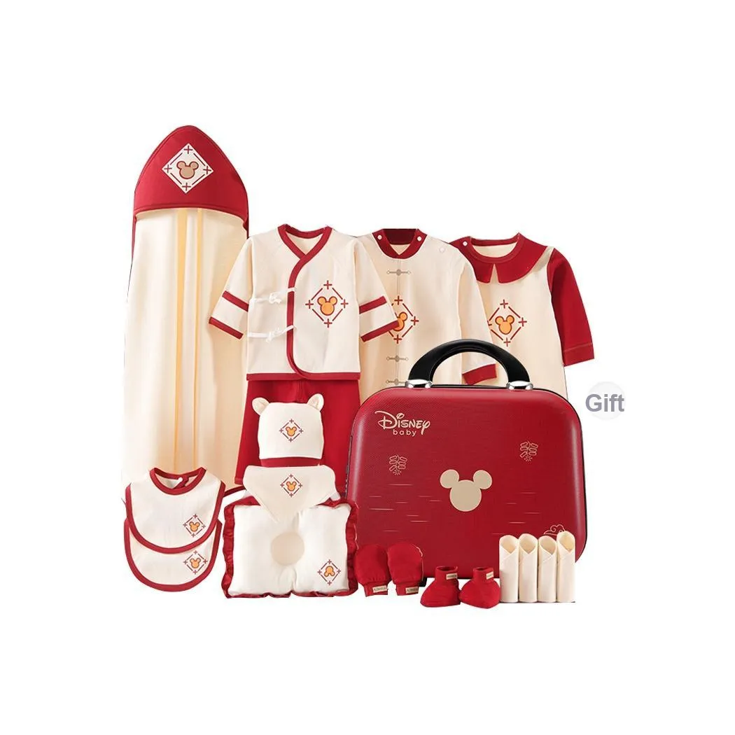 Disney Малыш Подарочная коробка Китайский Красный Новорожденный и Детский