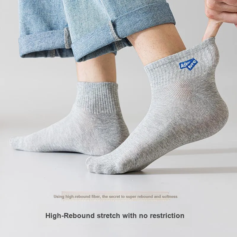 Lan Miao Mid Calf Socks Men's 10 Pack-10