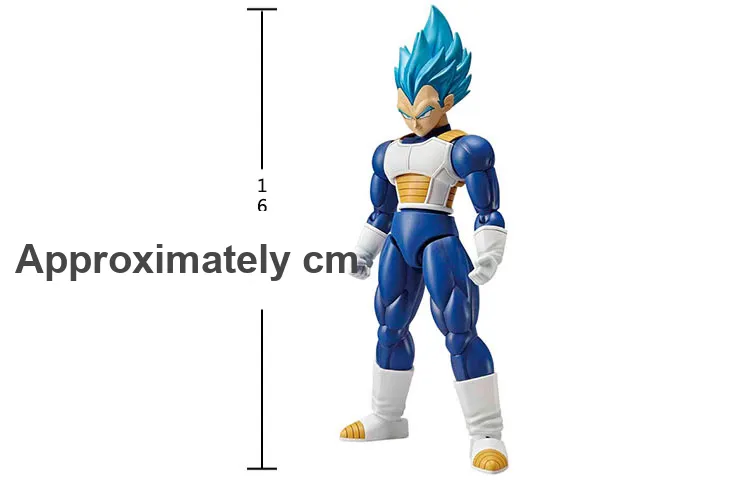 BANDAI Dragon Ball-Rise Standard Super Saiyan God Super Saiyan Vegeta Model Kit Figure-4