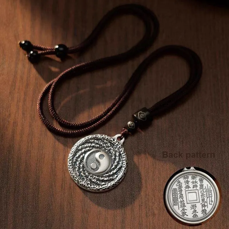BKBU 999 Fine Silver Foot Silver Pendants Unisex-4