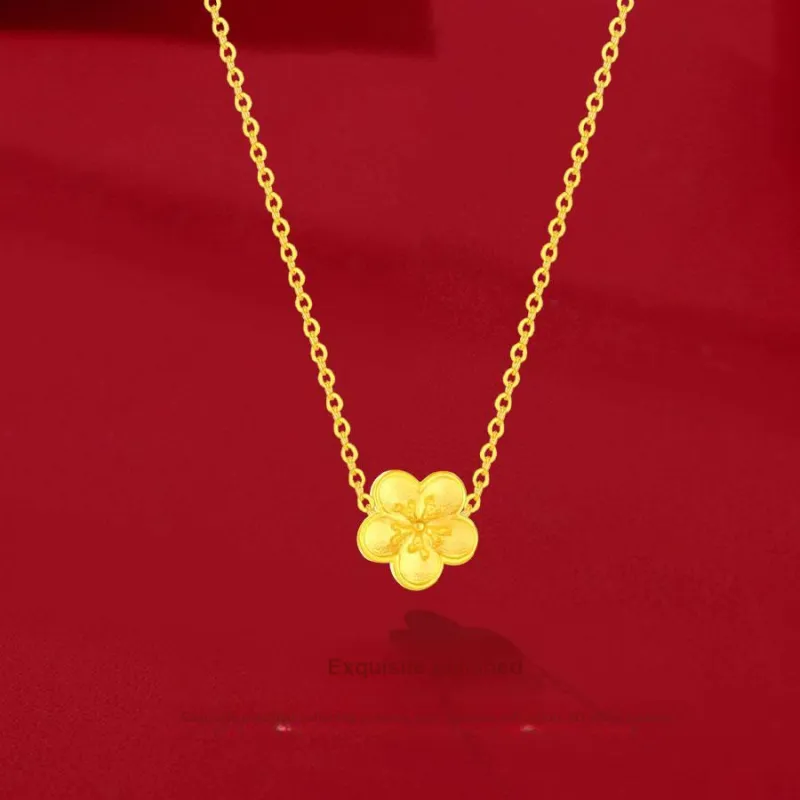 Master Kim Solid Gold Necklaces Women's-4
