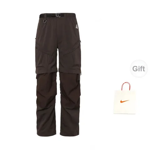 Nike ACG Casual Pants Men Dark Brown+Gift Bag