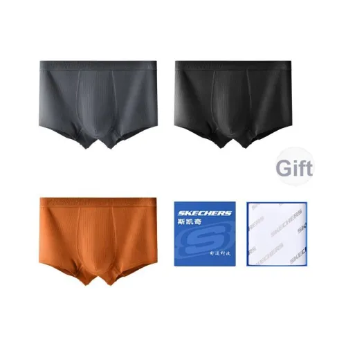 Skechers Нижнее белье QuQ Коллекция Мужское 3 упаковки коробка включена