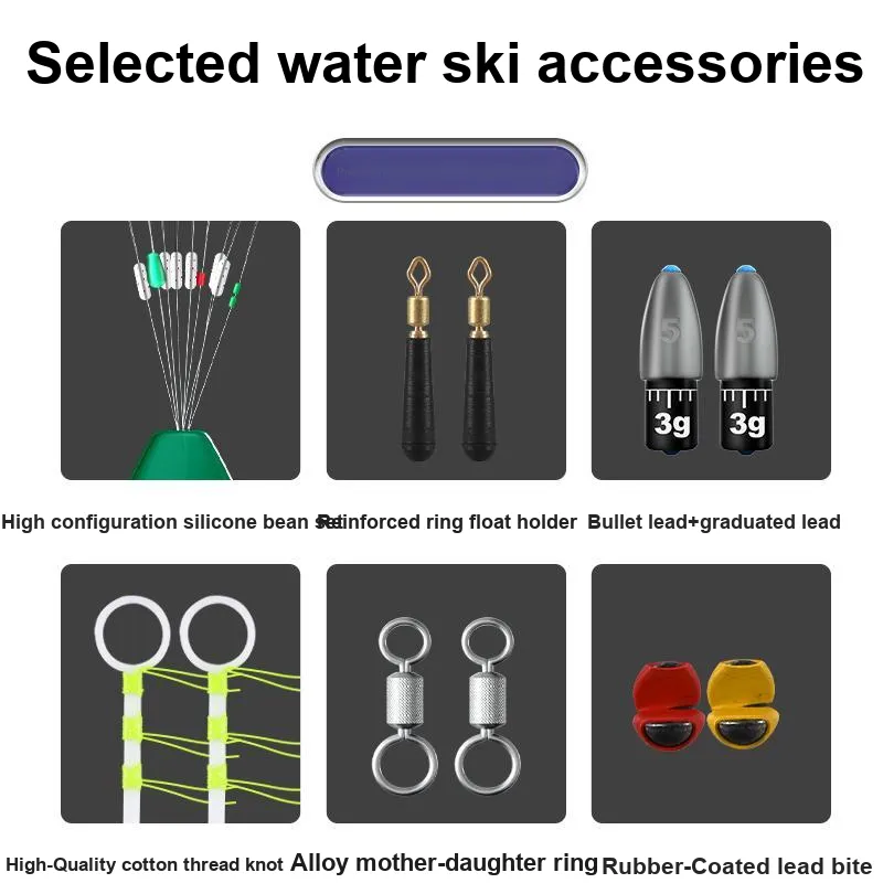 HISTAR Slip Float Fishing Rig Fishing Long Cast Set, Competition Set-6