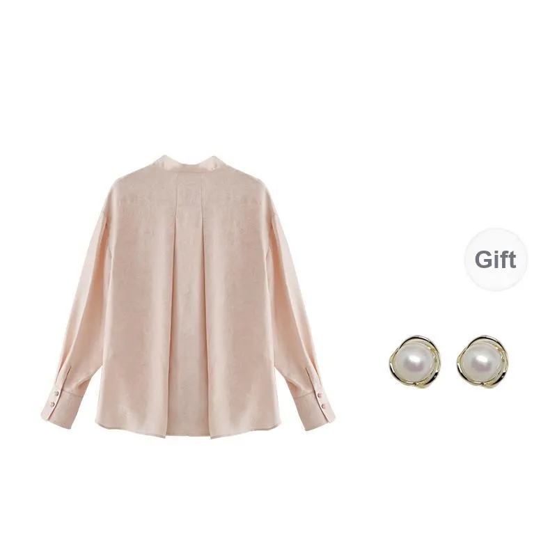 ANNECHEN Shirts Women's Pink-1