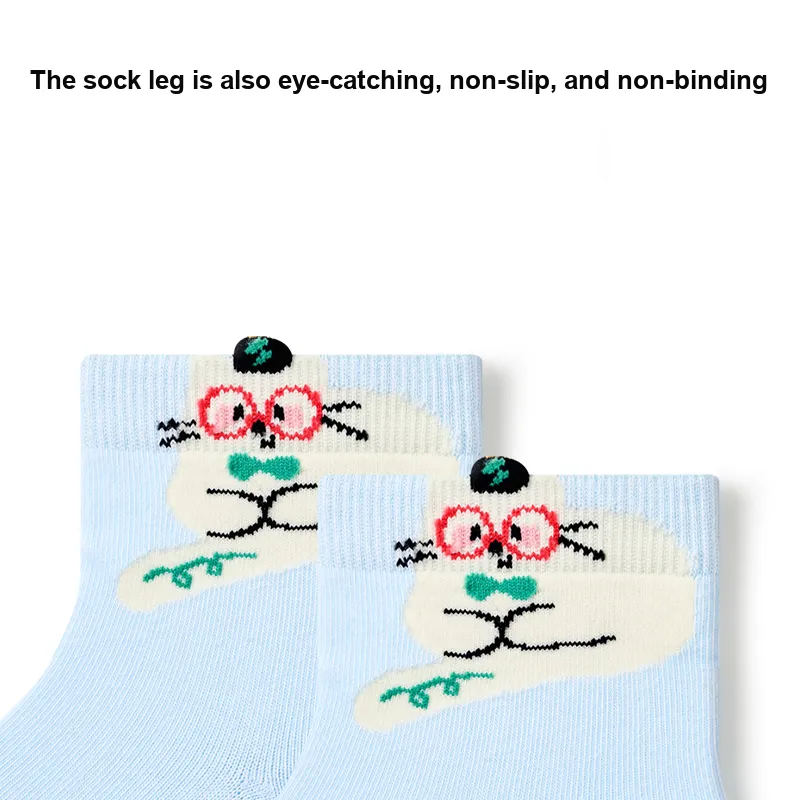 Primeet Ankle Socks Women's 5 Pack-23