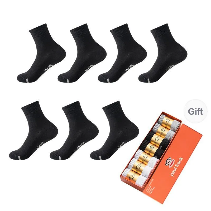 PAUL FRANK Mid Calf Socks Unisex Gift Box 7 Double Packs-1