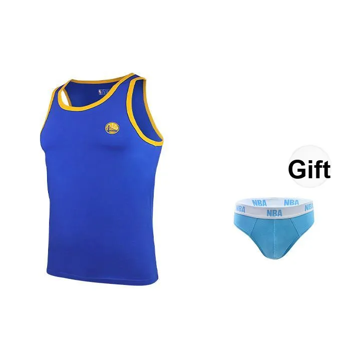 NBA Warriors Team Мужская майка синего цвета