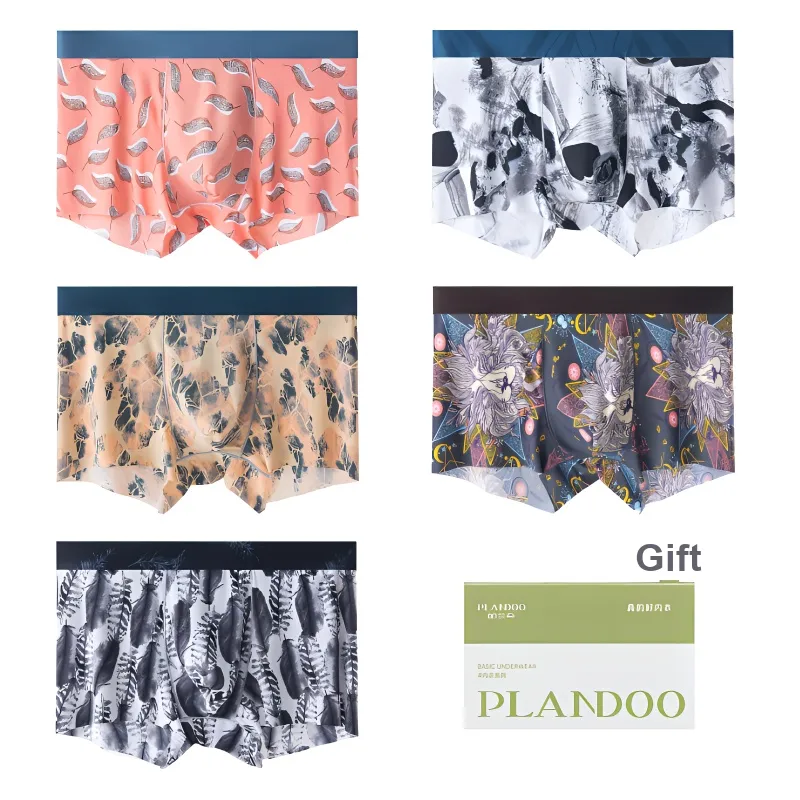 PLANDOO Underpants Men's 5 Pack-25