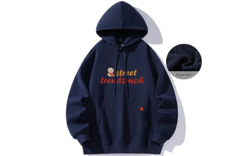 ZMOH Fleece Lined Hoodie Unisex-4