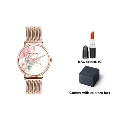 Ted Baker Кварцевый Movement Женские Часы Ted Baker 52mm*42mm*15mm Белые