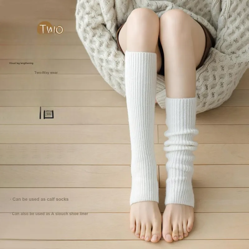XXLLG Knee High Socks Women's 2 Pack-4