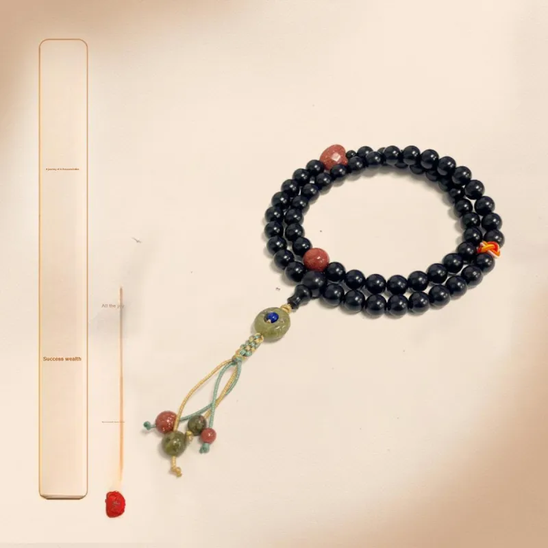 The Years Are Quiet Ebony Bracelets Unisex-1
