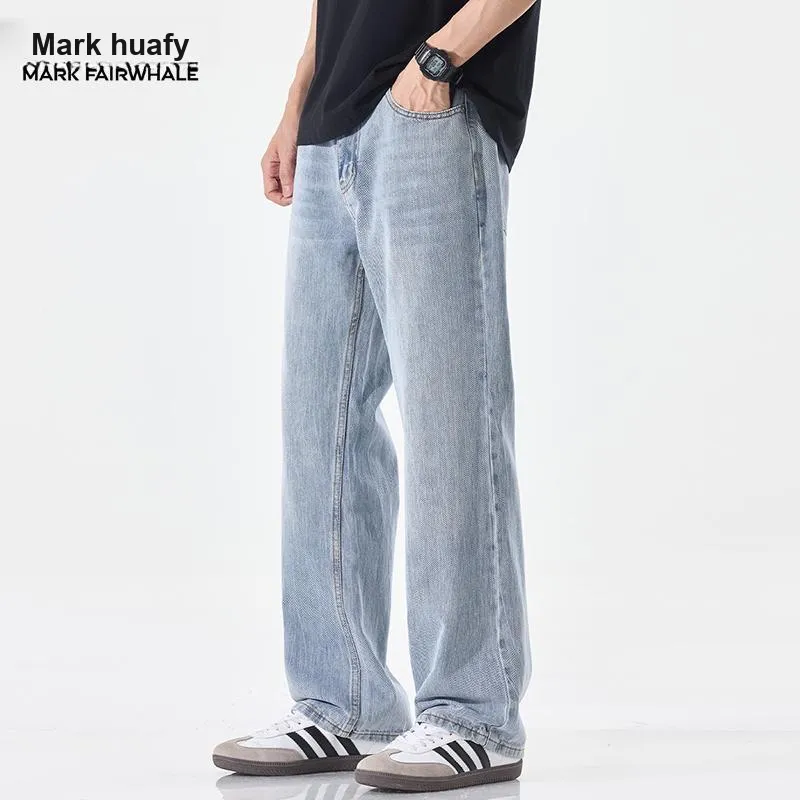 FAIRWHALE Jeans Unisex Light Blue-1