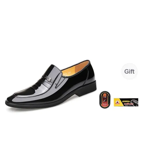 LAORENTOU Dress Shoes Men Low Top