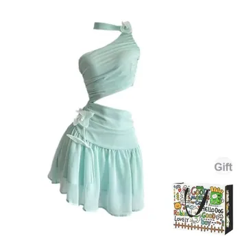 OURUOKE Sleeveless Dress Women's