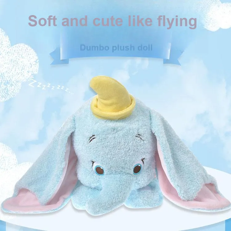 Disney Figure Print Candy Dumbo Dolls Plush Doll 24cm Height-1