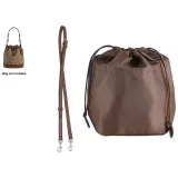 Brown Shoulder Strap with Nylon Liner