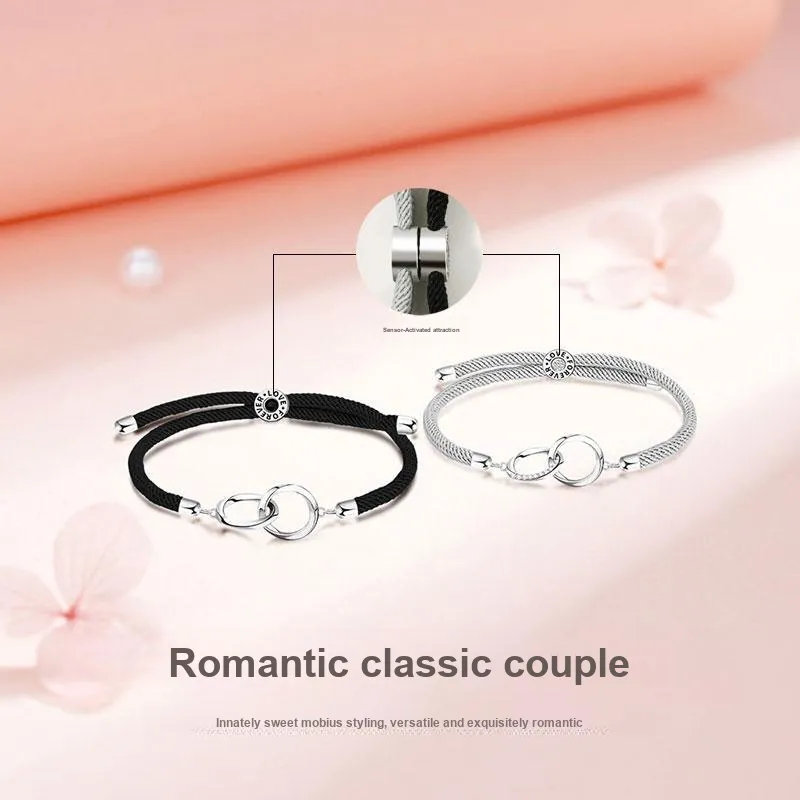 TRUE ME Alloy Rope Bracelets Unisex-7